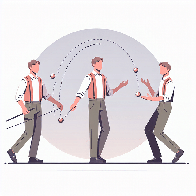 actor showcasing a special skill