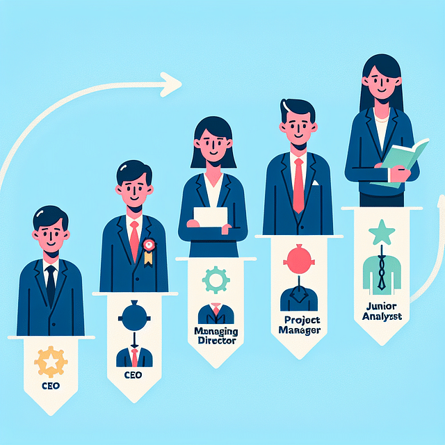 reverse chronological list of job positions