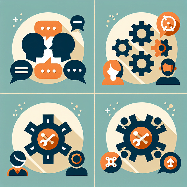 icons representing transferable skills like communication and teamwork