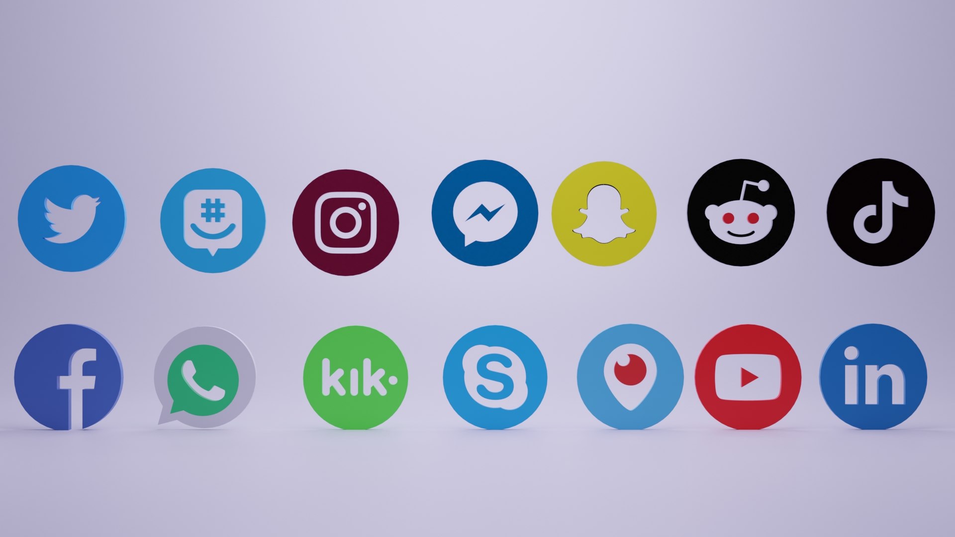 social media icons