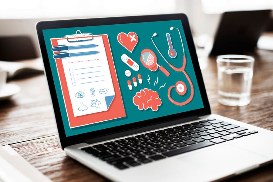 EHR software interface