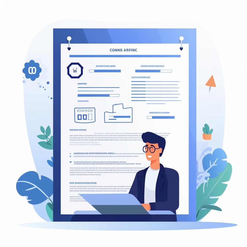 Indeed resume creation page with education section