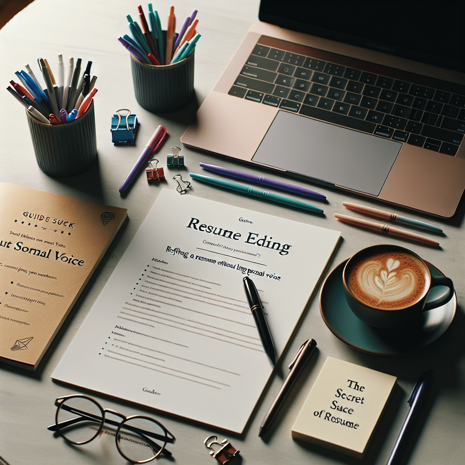 The Secret Sauce of Resume Editing: How to Refine Your Resume Without Losing Your Voice
