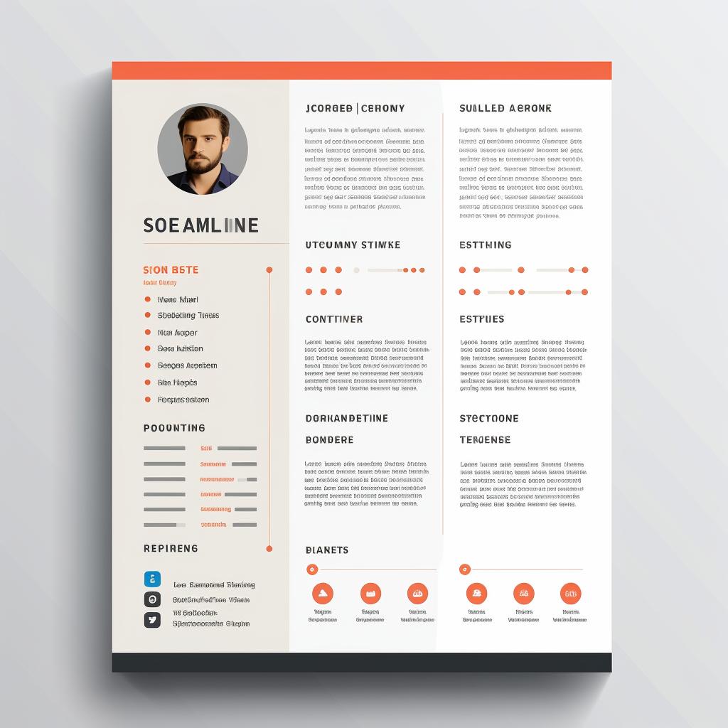 A clean and professional resume layout