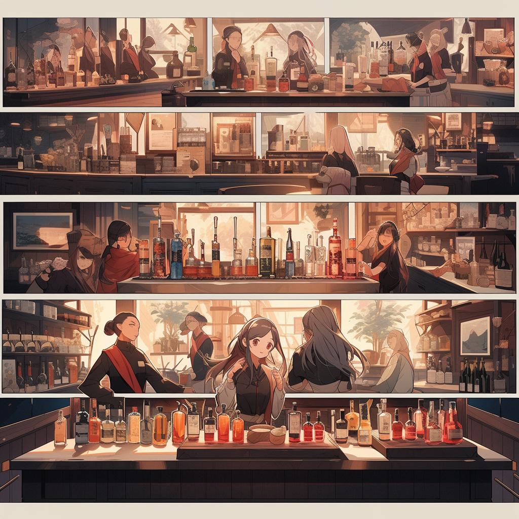 A showcase of bartender achievements